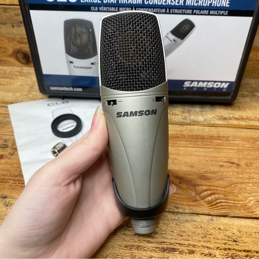Samson CL8 Multi-Pattern Large Diaphragm Condenser Microphone EUC - Picture 2 of 8
